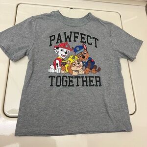 PAW PATROL Mighty Pups “PAWFECT TOGETHER” SS Tee Shirt 4T EUC